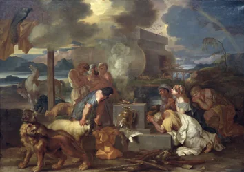 Das Opfer Noahs, ca. 1640